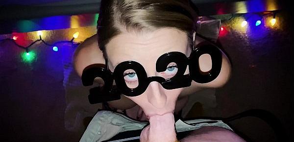  NYE 2020 College Slut Afterparty Sex - Molly Pills - Cute Horny Girlfriend POV